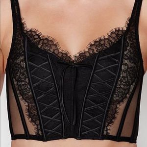 Victoria’s Secret dream angels black corset